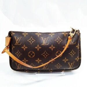 Louis Vuitton Brown Monogram Clutch